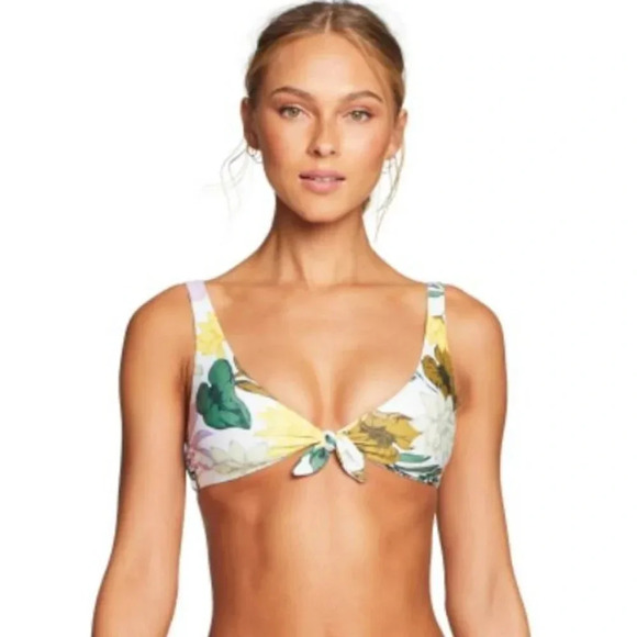 Vitamin A Lou Bikini Top, soleil - Picture 1 of 4